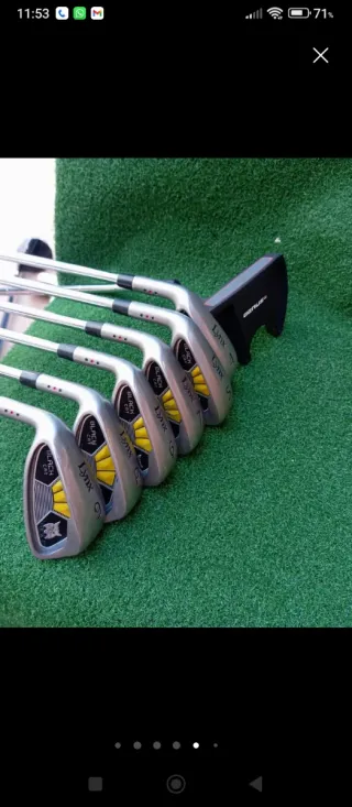 Juego de palos de golf Lynx Zurdos