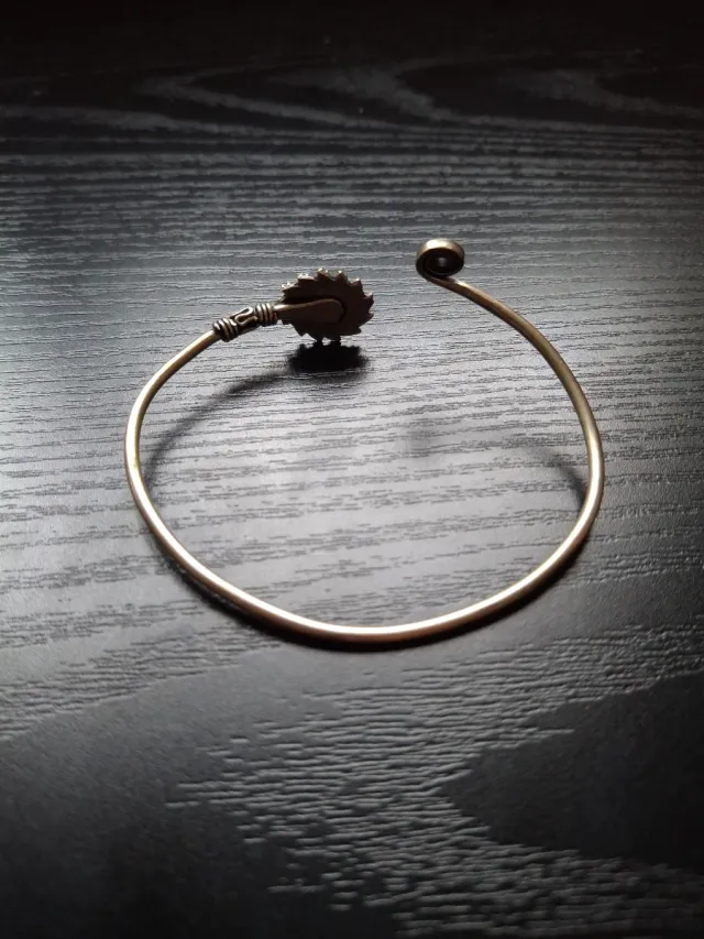 Pulsera Boho Plata Turquesa Ajustable