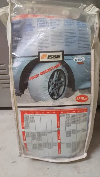 2 Cadenas para nieve y hielo. C500