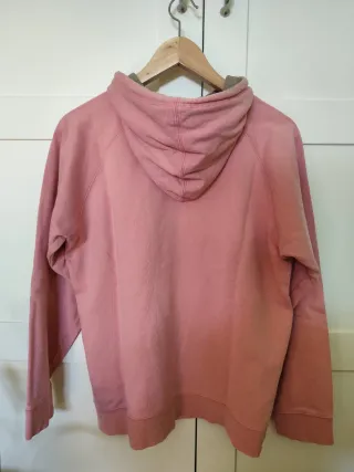 Sudadera rosa con capucha Talla M