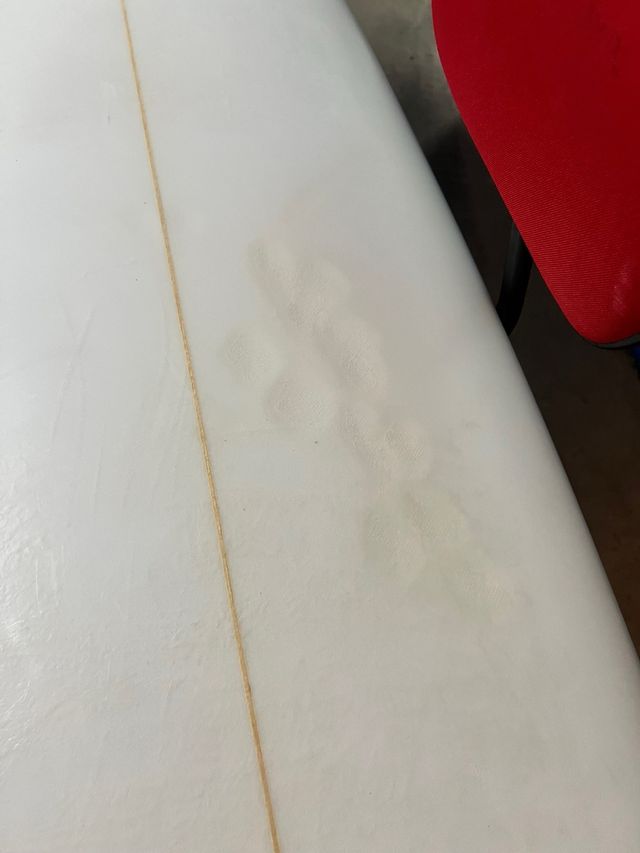 Tabla de surf black and white