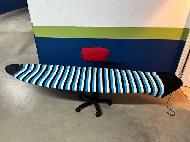 Tabla de surf black and white