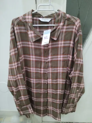 Camisa de cuadros Primark Talla XL
