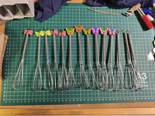 14 Varillas pequeñas para usar como cucharilla