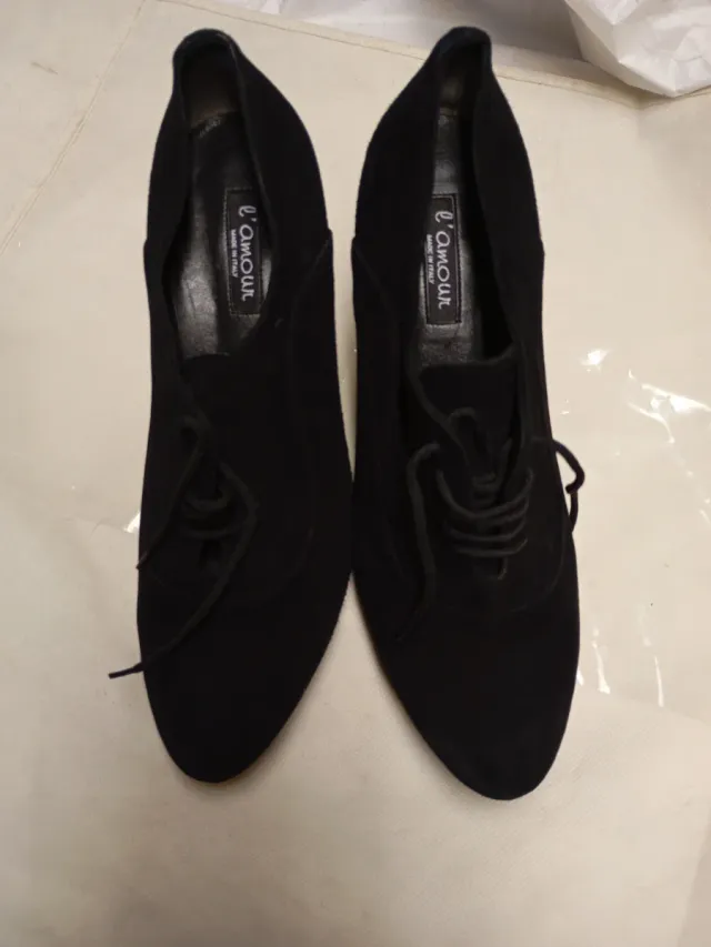 Scarpe L'Amour eleganti nere Made in Italy 