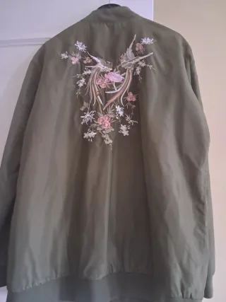 Chaqueta bomber Venca verde militar Talla L