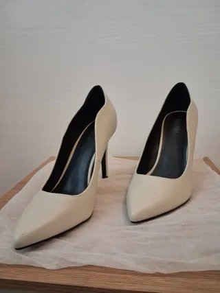 Scarpe Tacco 11 Lora Ferres Beige