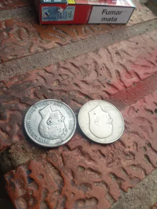 Monete antiche Spagna e USA