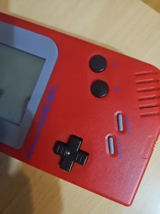 Nintendo Game Boy carcasa roja