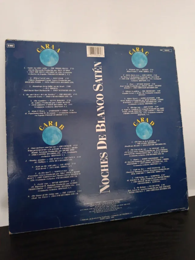 LP doble Noches de Blanco Satén - Las 24 Mejores B