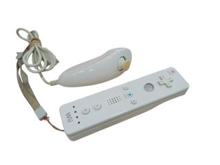 CONSOLA NINTENDO WII BLANCA (512 MB) EDICIÓN BÁSICA + MANDO + NUNCHUCK + CABLES