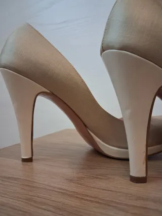 Scarpe Guja Ferri Tacco 11 Pelle Tg 40