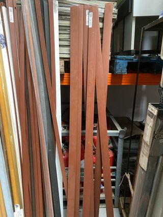 Perfil H para unir celosías