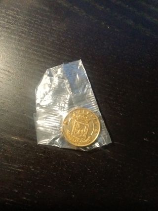 Monedas Canarias Bañadas en Oro