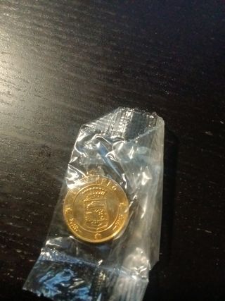 Monedas Canarias Bañadas en Oro