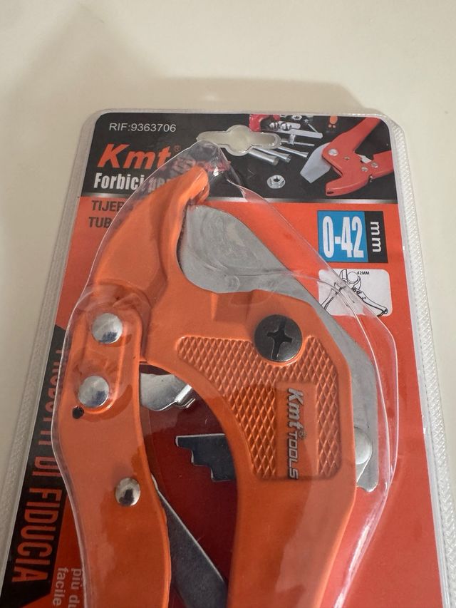 Tijeras Corte Tubos Plástico 0-42mm Kmt