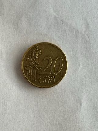 Moneta 0.20 cent.euro Irlanda 2005