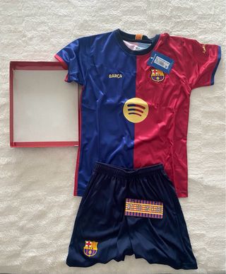 Equipación FC Barcelona 24/25 Talla 12
