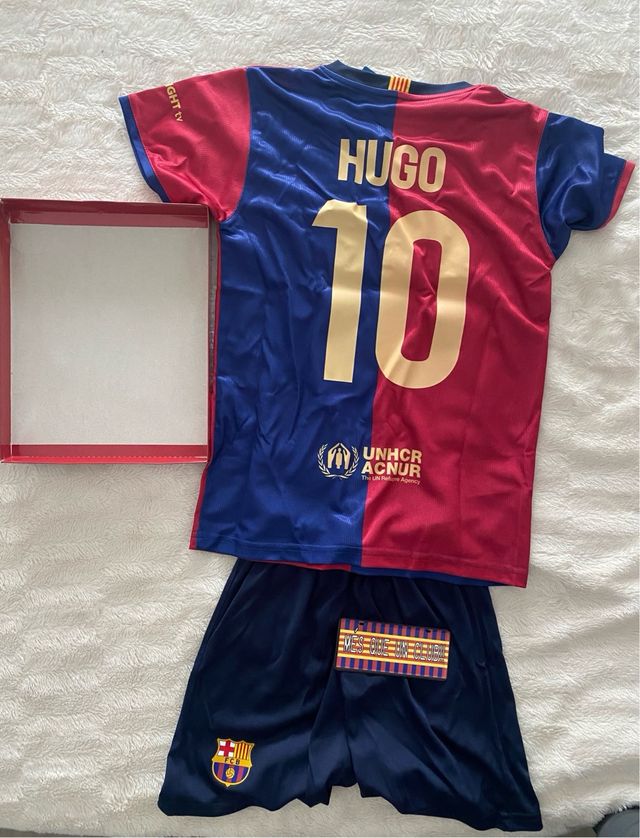 Equipación FC Barcelona 24/25 Talla 12