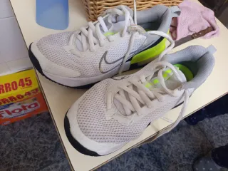 Zapatillas Nike Air Max Hombre Blancas y Amarillas