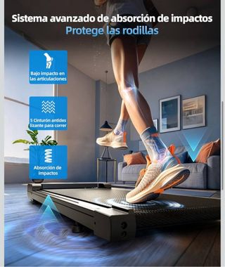 Cinta de correr plegable