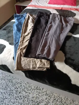 Lote 4 Pantalones Mujer Talla 46