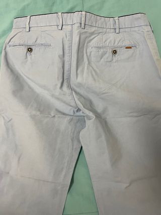 Pantalones Massimo Dutti Azul