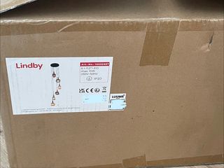 Lámpara Colgante Lindby, 6 luces.