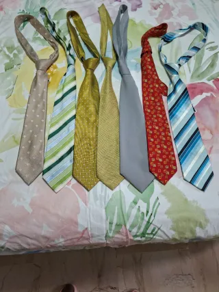 Lote de 6 corbatas de caballero