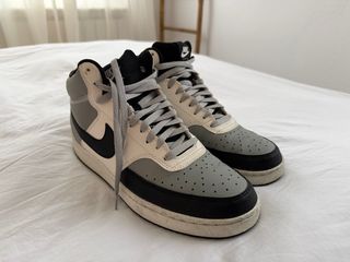 Zapatillas Nike Court Vision Gris/Negro