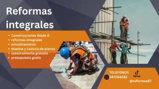 REFORMAS INTEGRALES – REFOR87