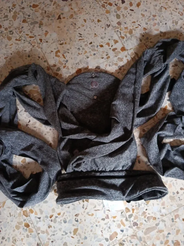 Mochila Portabebés Gris