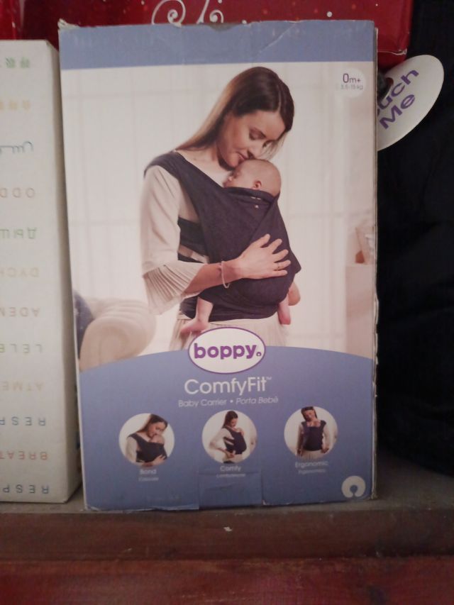 Mochila Portabebés Gris