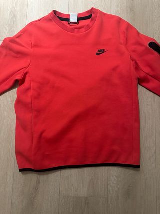 Sudadera Nike Tech Fleece Roja