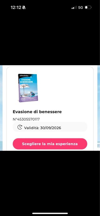 Wonderbox Evasione di Benessere
