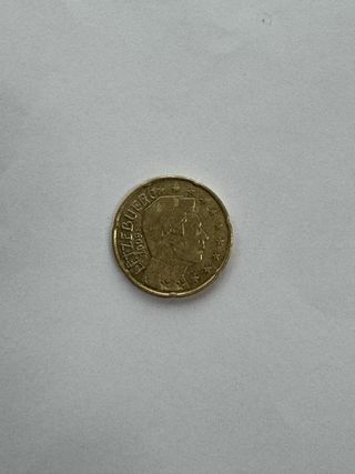 Moneta 0.20 cent.euro Lussemburgo 2009