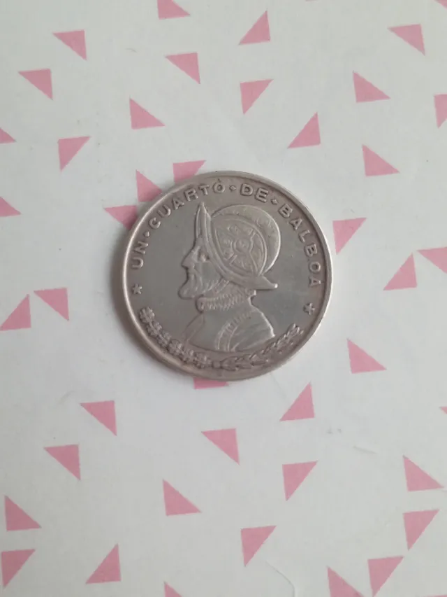 1/4 Balboa 1961 Panamá -PRATA-