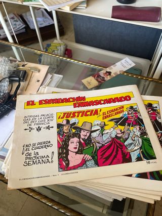 Comic El Espadachín Enmascarado