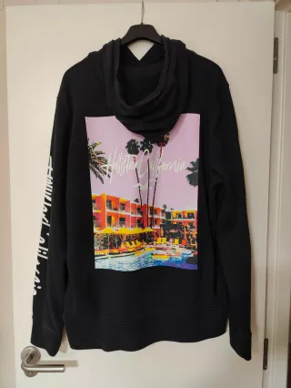 Sudadera Hollister Negra Hombre