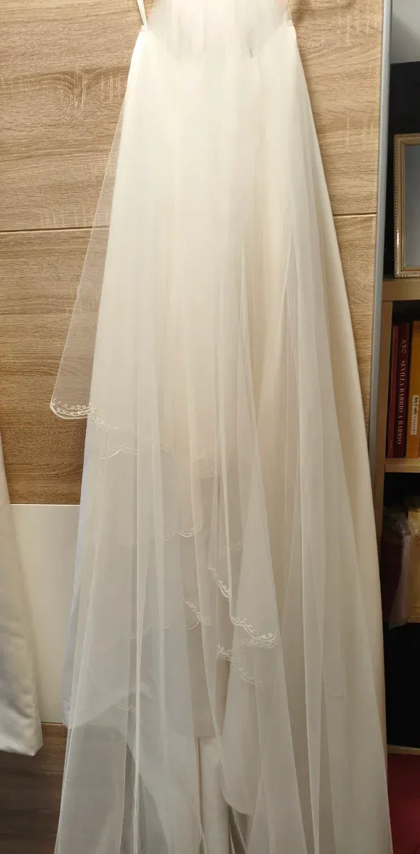 Vestido de Novia Pronovias Beig