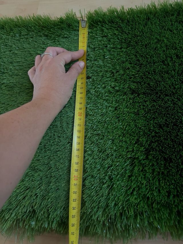 Césped artificial recorte 5 - 4,5m x 30cm
