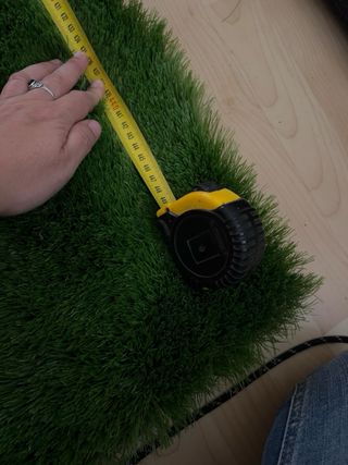 Césped artificial recorte 5 - 4,5m x 30cm