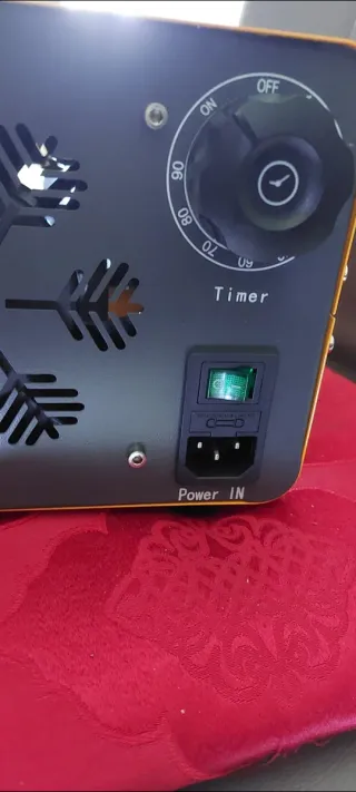 Ozonizzatore giallo e argento