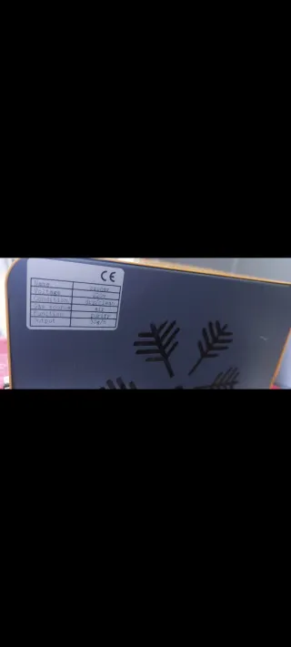 Ozonizzatore giallo e argento