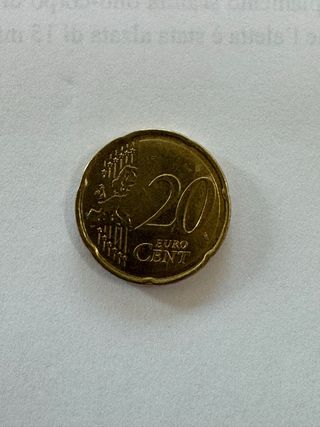 Moneta 0.20 cent.euro Lussemburgo 2023