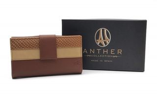 Billetero Monedero Señora en Piel de 1a Calidad