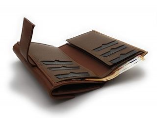 Billetero Monedero Señora en Piel de 1a Calidad