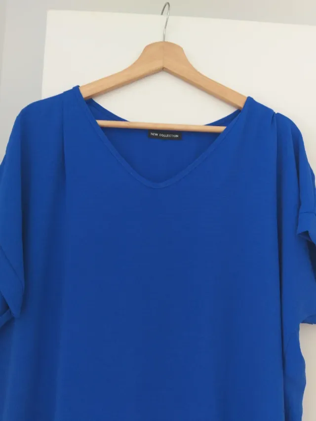 Vestido azul talla única