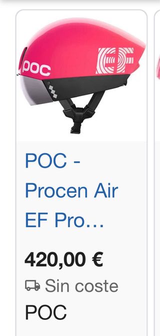 Casco Aero POC + Visera