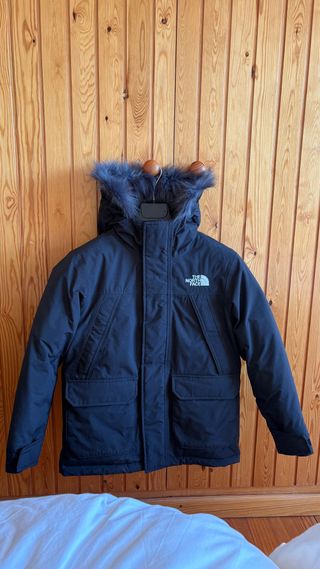 Chaqueta The North Face Negra Talla M (10/11 años)